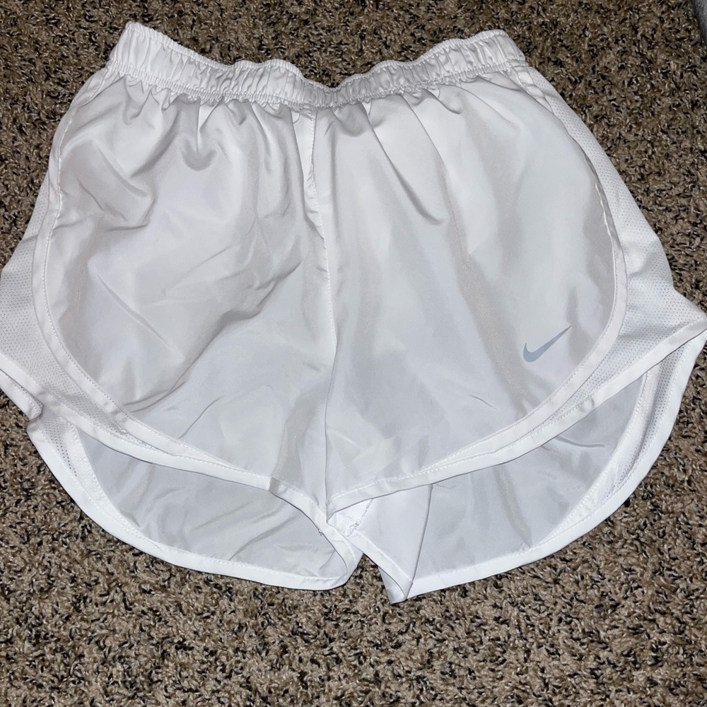 Nike Women's White Running Shorts